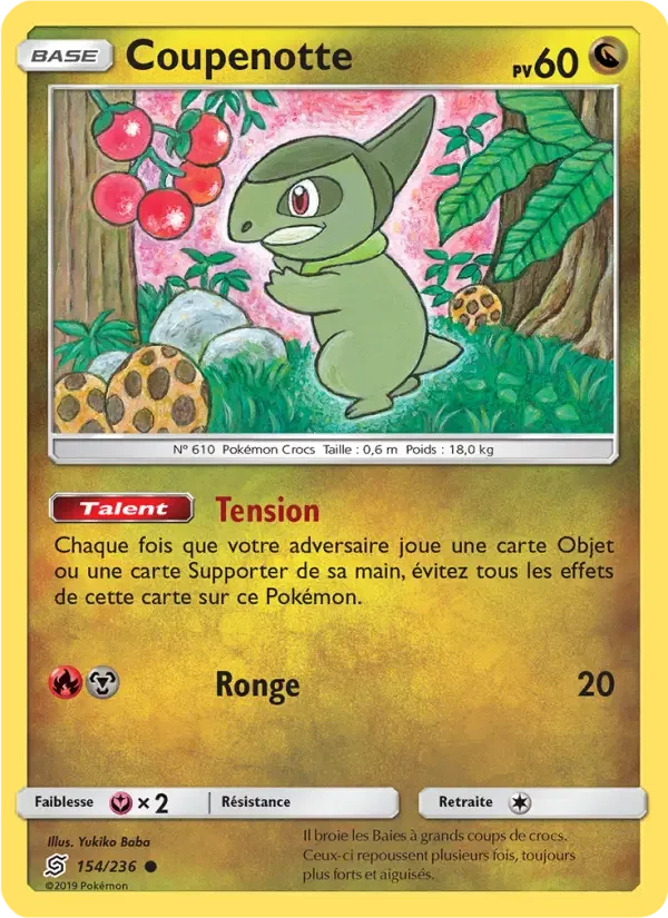 Carte Coupenotte