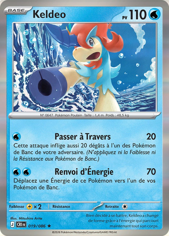 Carte Keldeo