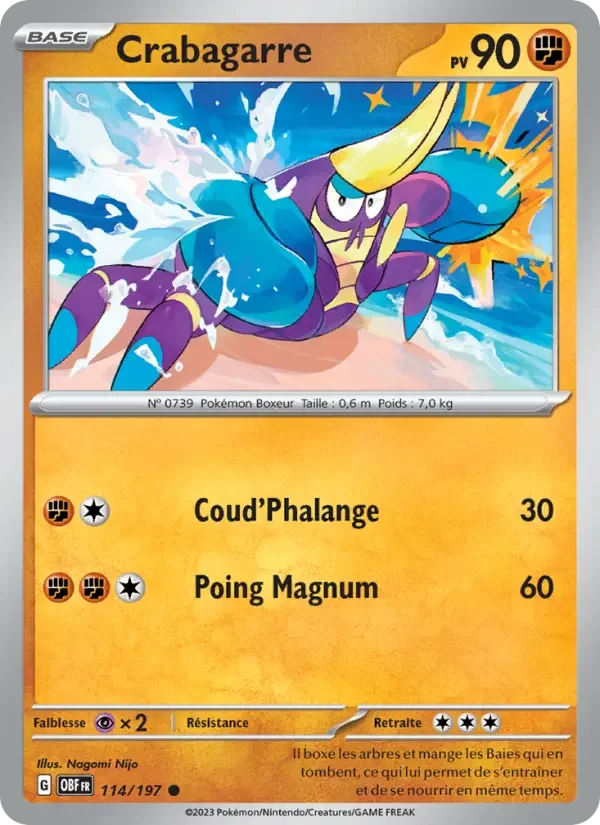 Carte Crabagarre