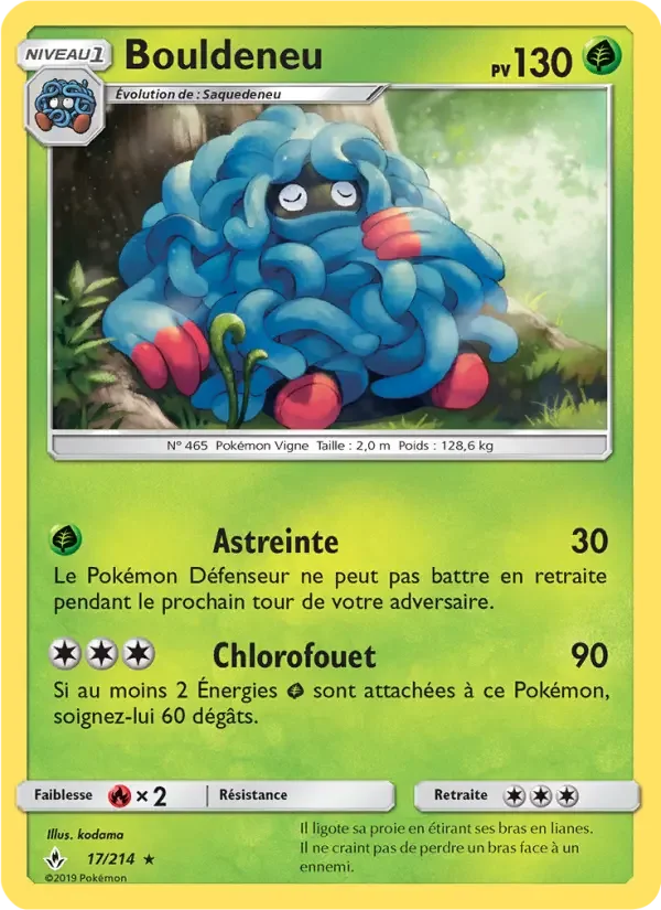 Carte Pokémon Bouldeneu — Alliance Infaillible