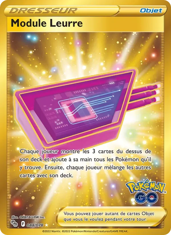 Carte Pokémon Module Leurre — Pokémon GO