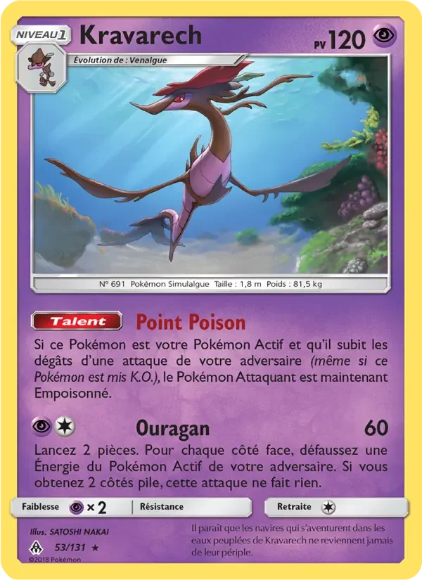 Carte Pokémon Kravarech — Lumière Interdite
