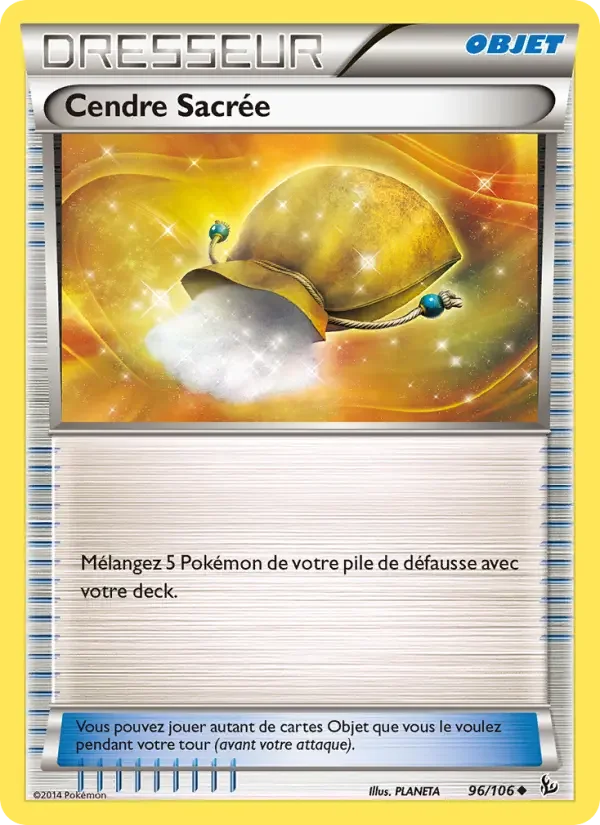 Carte Cendre Sacrée