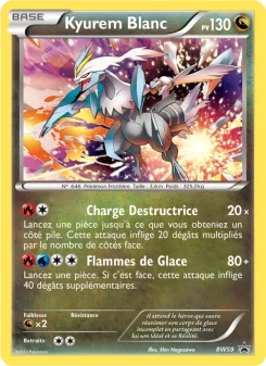 Carte Pokémon White Kyurem — Promos Noir et Blanc