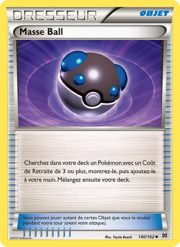 Carte Masse Ball