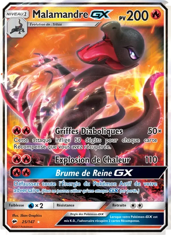 Carte Malamandre GX