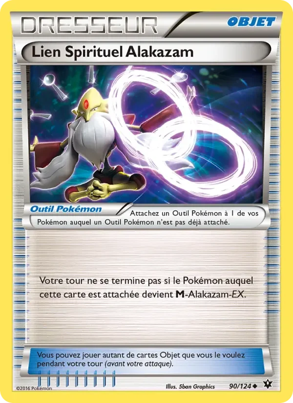 Carte Lien Spirituel Alakazam