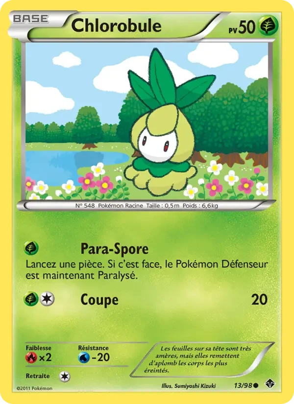 Carte Chlorobule