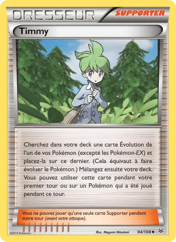 Carte Pokémon Timmy — Ciel Rugissant