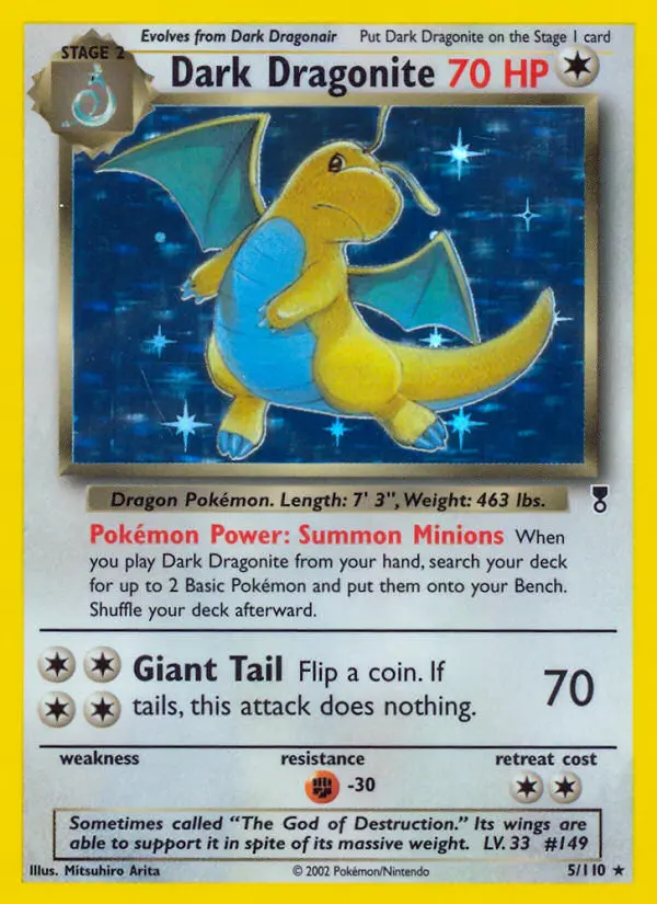 Carte Dark Dracolosse