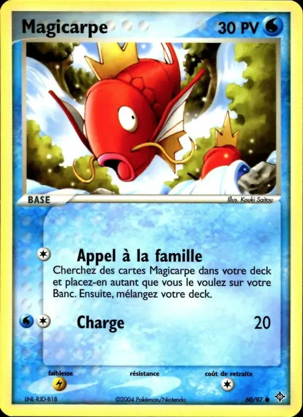 Carte Magicarpe