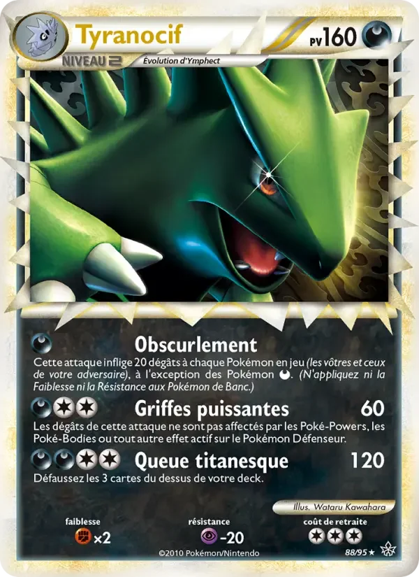 Carte Pokémon Tyranocif — Déchaînement