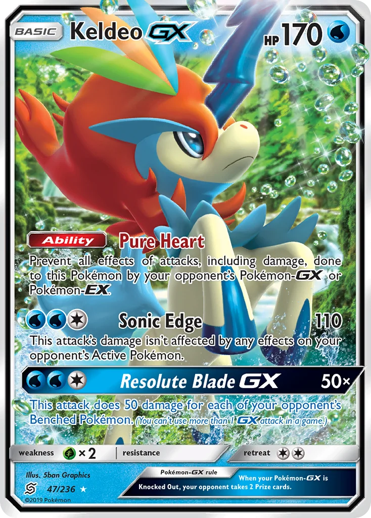 Carte Keldeo GX