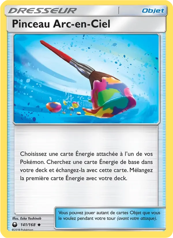 Carte Pokémon Pinceau Arc-en-Ciel — Tempête Céleste