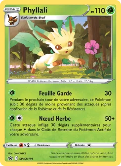 Carte Pokémon Phyllali — Promos Épée et Bouclier