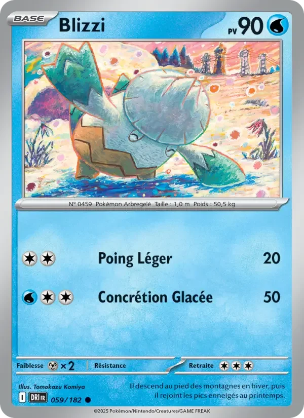 Carte Pokémon Blizzi — Rivalités Destinées
