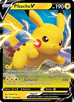 Carte Pikachu V
