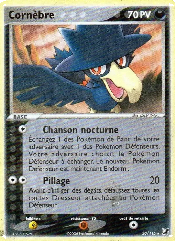 Carte Pokémon Cornèbre — Forces Cachées