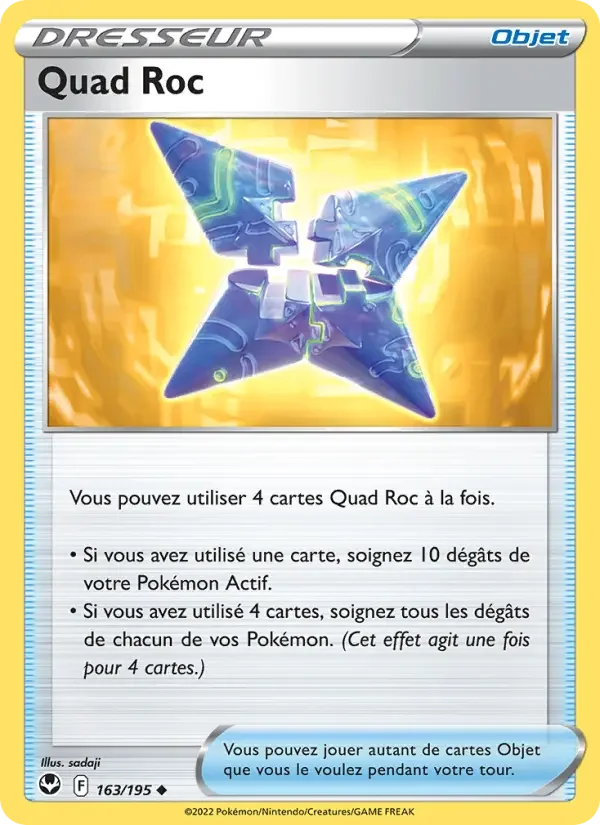 Carte Quad Roc