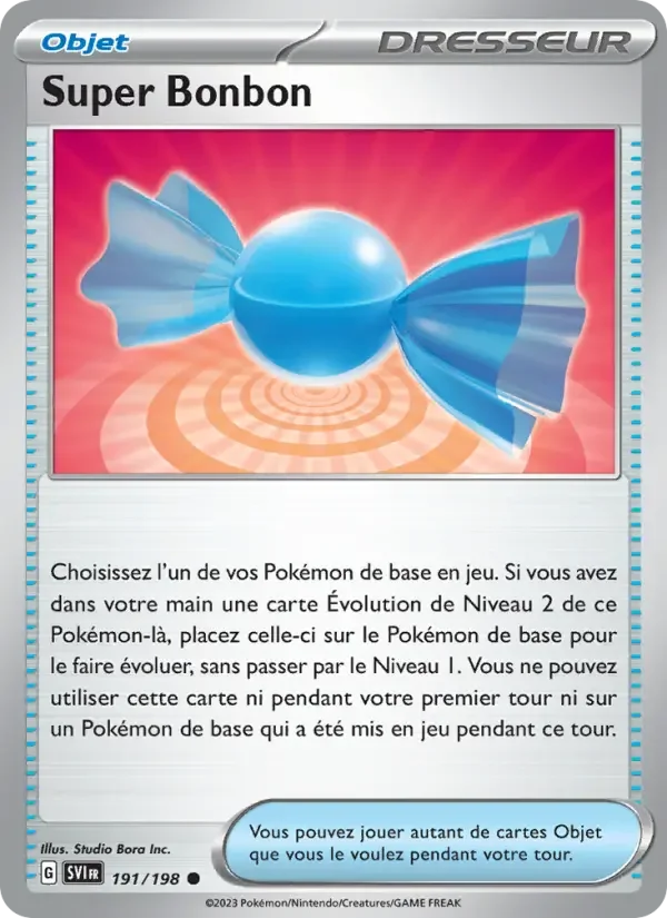 Carte Super Bonbon
