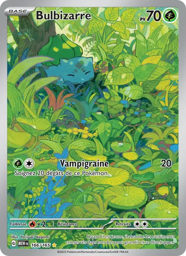 Carte Pokémon Bulbizarre — Pokémon 151