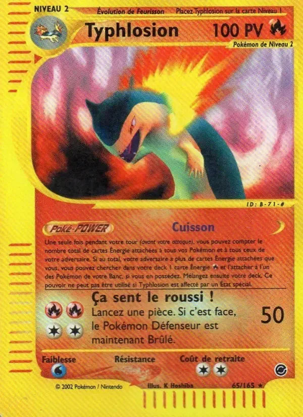Carte Typhlosion