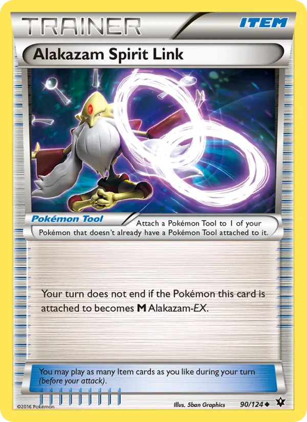 Carte Pokémon Alakazam Spirit Link — Promos X&Y