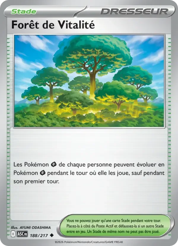 Carte Forêt de Vitalité