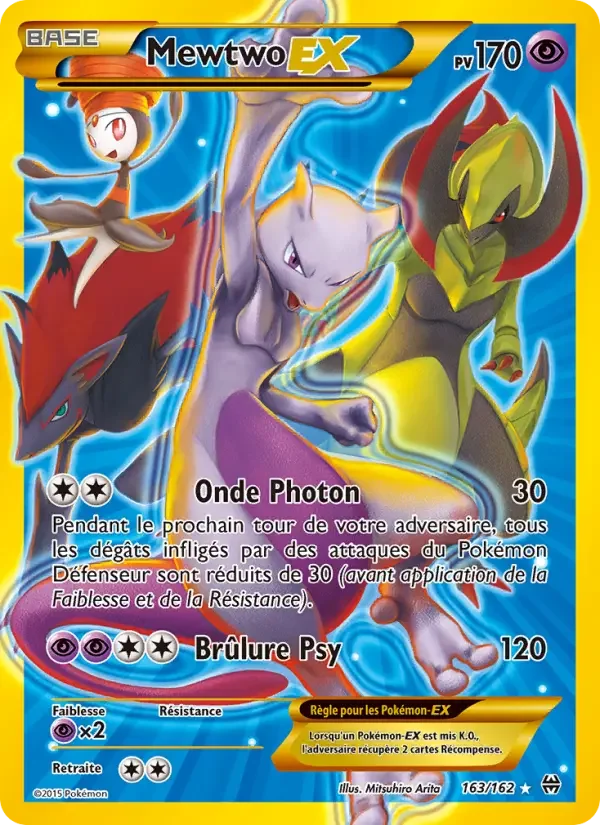 Carte Mewtwo EX