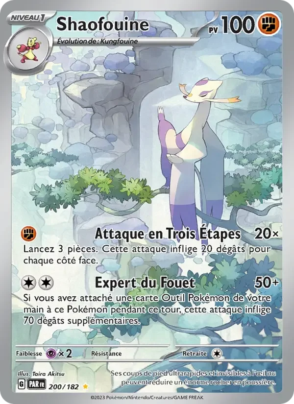 Carte Pokémon Shaofouine — Faille Paradoxe