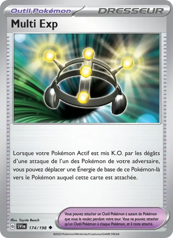 Carte Pokémon Multi Exp — Écarlate et Violet