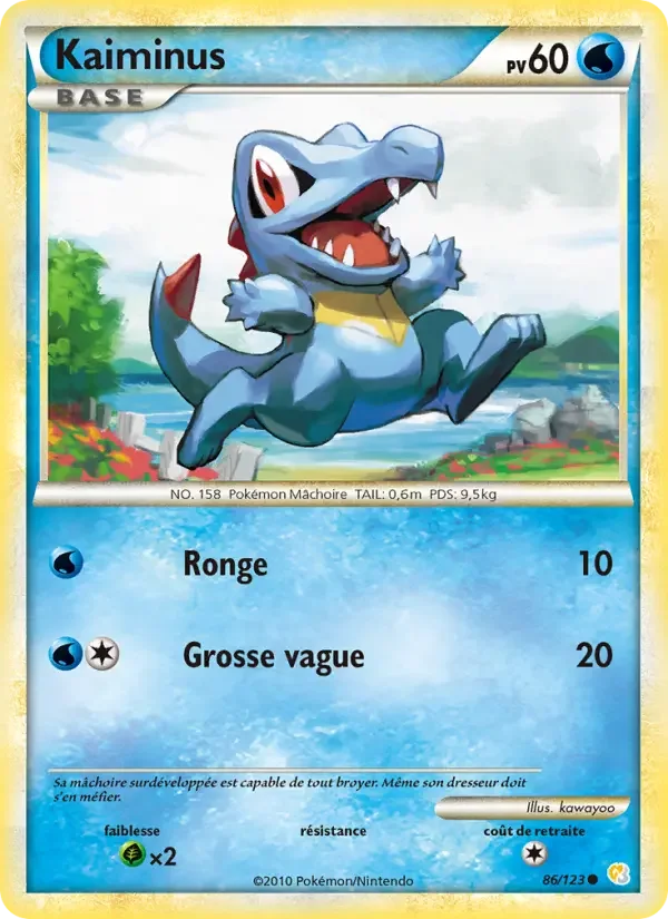 Carte Pokémon Kaiminus — HeartGold SoulSilver