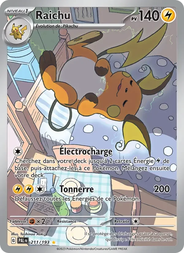 Carte Raichu