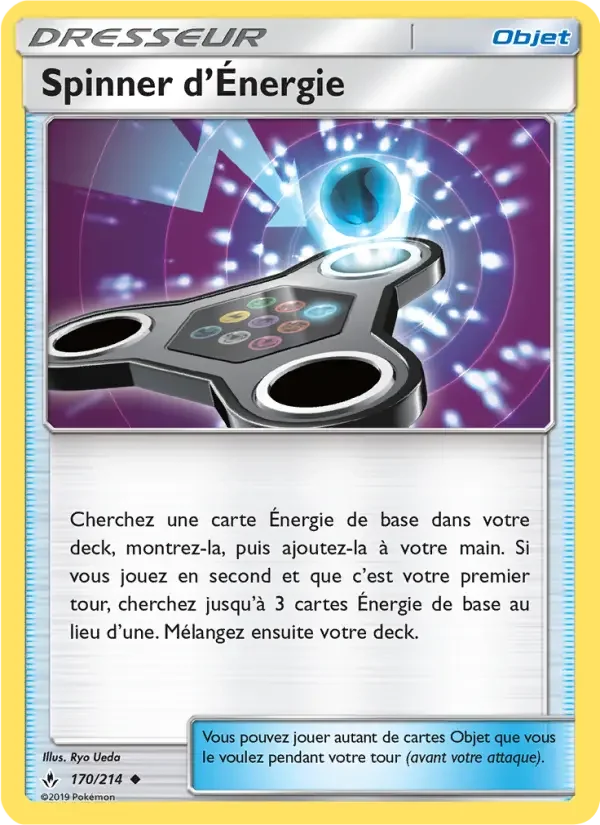 Carte Spinner d’Énergie