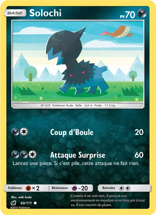 Carte Pokémon Solochi — Invasion Carmin