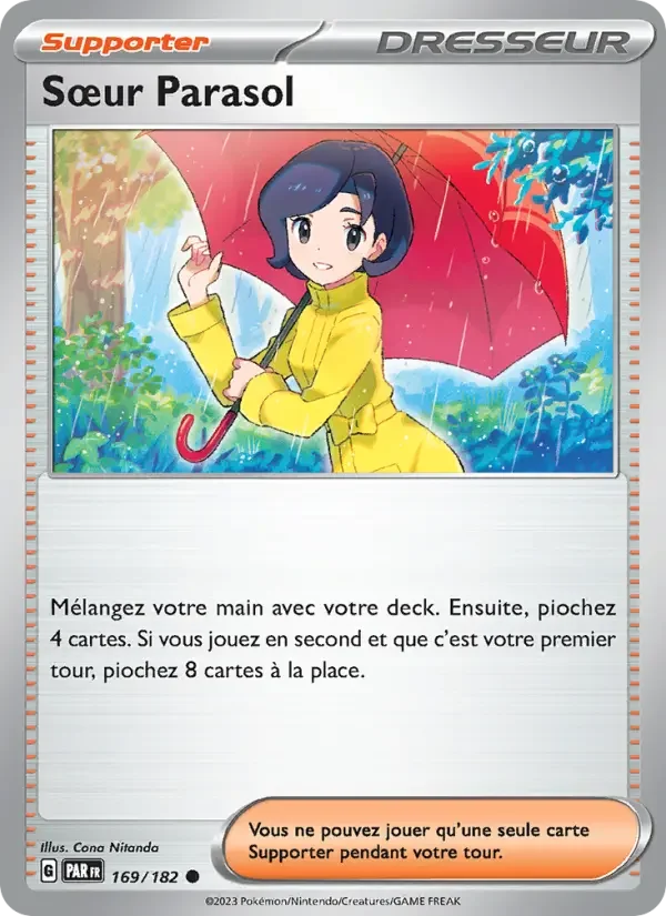 Carte Pokémon Sœur Parasol — Faille Paradoxe