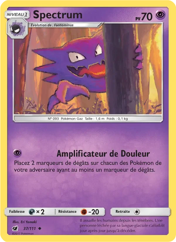 Carte Pokémon Spectrum — Invasion Carmin