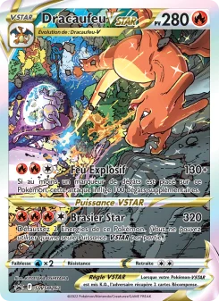 Carte Dracaufeu VSTAR