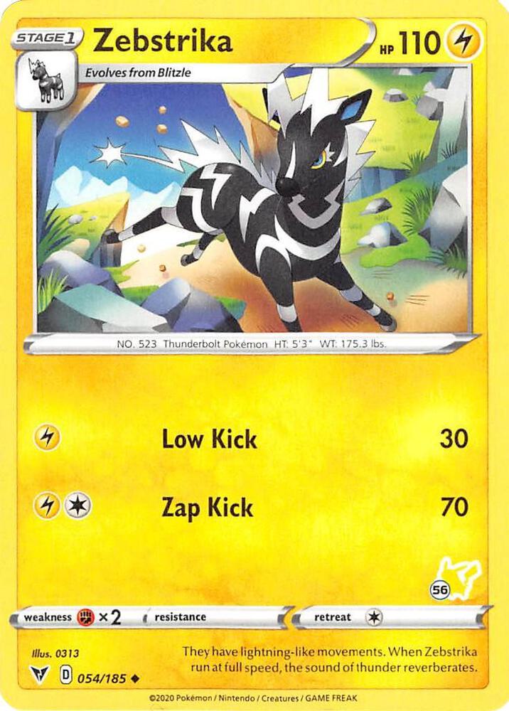 Carte Pokémon Zéblitz — Voltage Éclatant