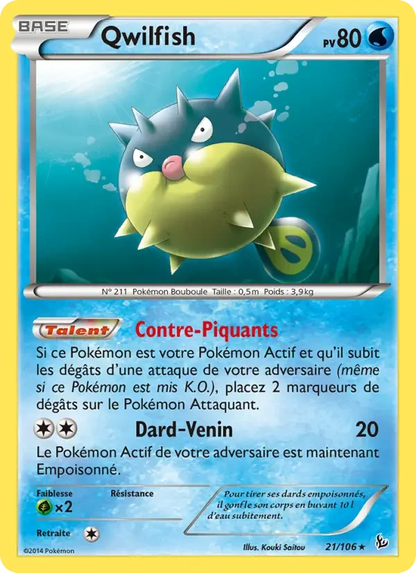 Carte Qwilfish