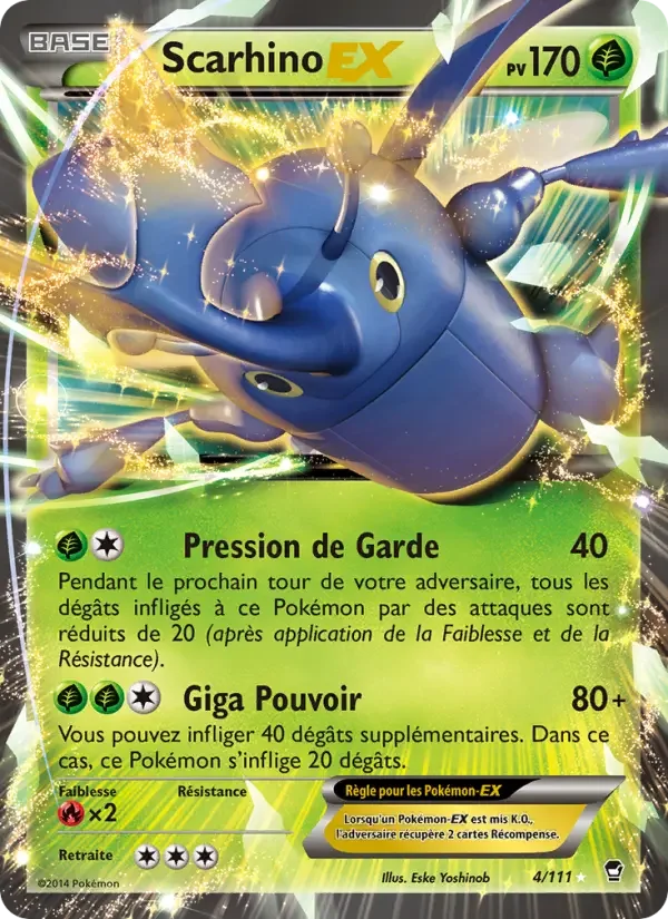 Carte Scarhino EX