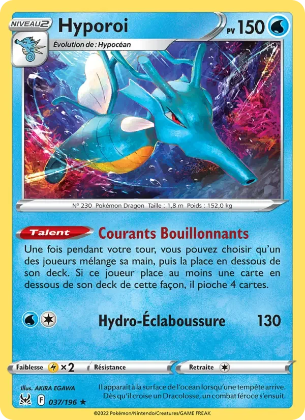 Carte Pokémon Hyporoi — Origine Perdue