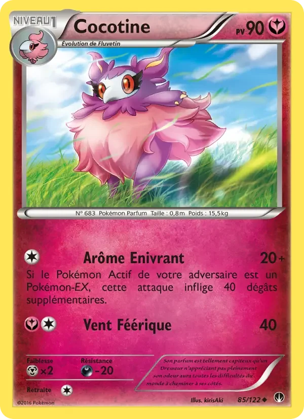 Carte Cocotine