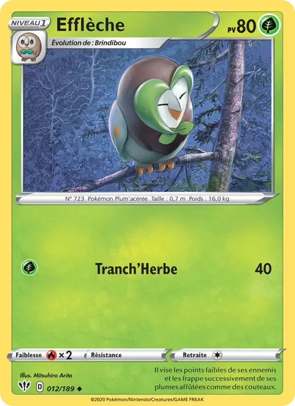 Carte Efflèche