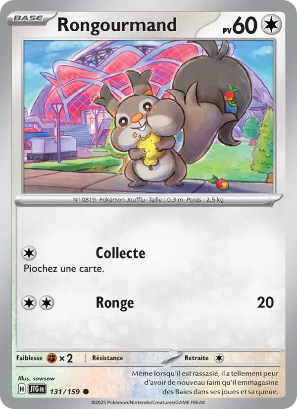 Carte Pokémon Rongourmand — Aventures Ensemble