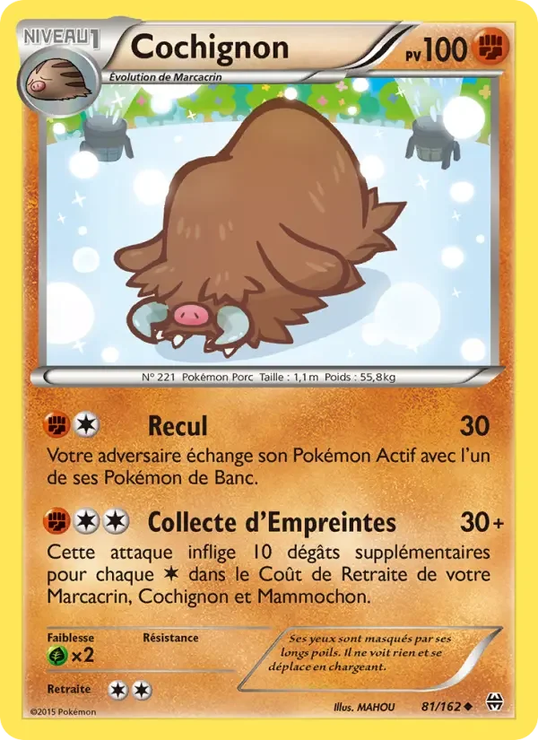 Carte Pokémon Cochignon — Impulsion TURBO