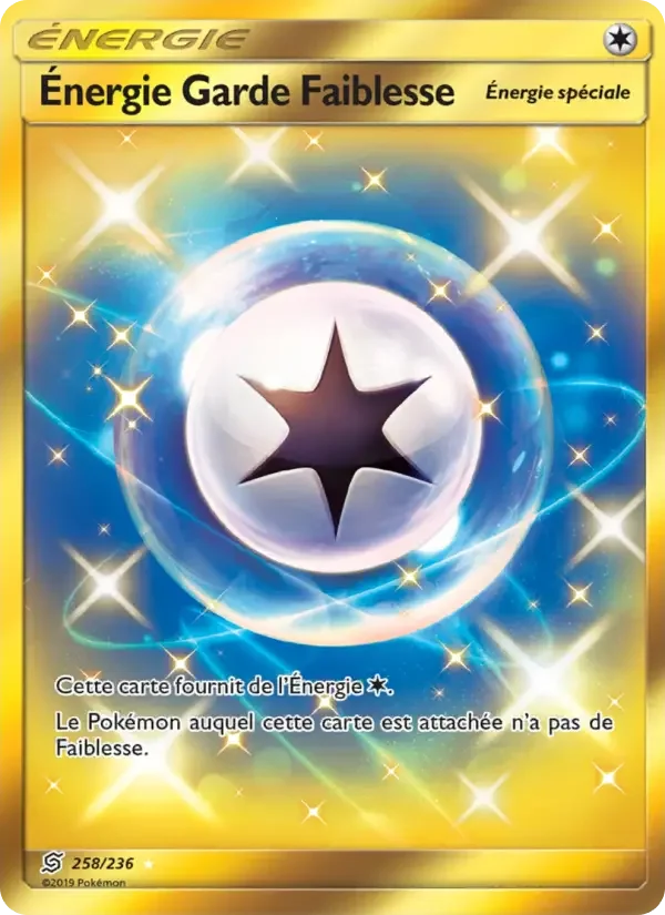 Carte Pokémon Énergie Garde Faiblesse — Harmonie des Esprits