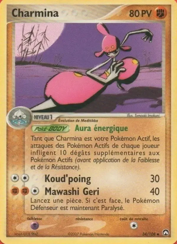 Carte Pokémon Charmina — Gardiens du Pouvoir