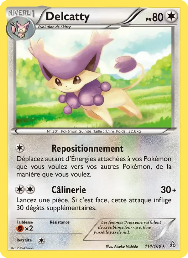 Carte Pokémon Delcatty — Primo-Choc