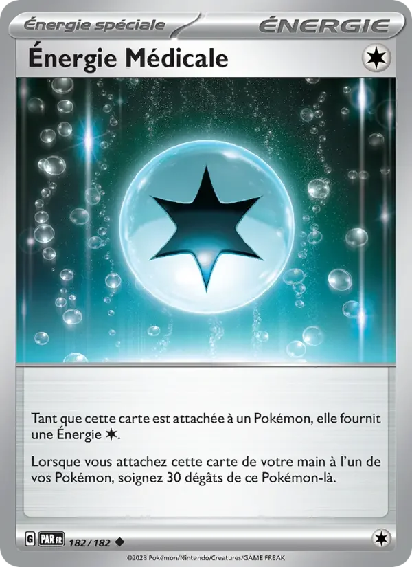 Carte Pokémon Énergie Médicale — Faille Paradoxe